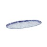 P605021B COBALT OVAL TRAY 32x16x1.5cm (5mm) 6 EINHEITEN