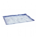 Rectangular Murano Glass Tray Cobalt Ming 30x23cm (5mm). P605023B (6 units)