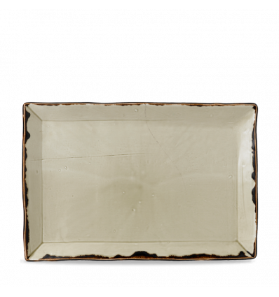 Plato llano rectangular vitroporcelana Harvest Linen 28.7x19cm. Dudson HVLIDR281 (6 unidades)