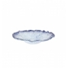 Hondo dish Round tasting Murano glass in blue cobalt ming 25x6cm (5mm). P605033B (6 units)