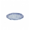 Round bread plate Murano crystal cobalt ming 15x1cm (5mm). P605038B (12 units)