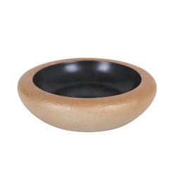 Plato hondo redondo degustación Stoneware Sucro Claro 22x 6cm. P965004 (4 unidades)