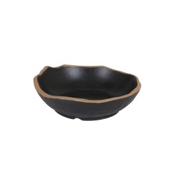 Plato hondo redondo degustación Stoneware Sucro Oscuro 18x5.5 cm. P965006 (4 unidades)