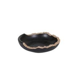 Plato hondo redondo degustación Stoneware Sucro Oscuro 16x5 cm. P965008 (4 unidades)