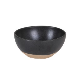 Bol oval Stoneware Sucro Oscuro 17x15x8 cm. P965011 (4 unidades)