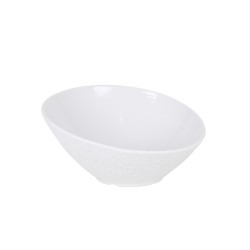 Plato de degustación inclinado stoneware "Trattoria" 21x10 cm. P965025 (6 unidades)