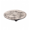 Plain dish Stoneware tasting Teide decoration 26x6 cm. P997005 (1 unit)