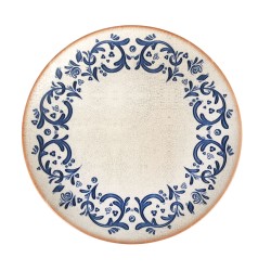 Plato presentación porcelana decorado Laudum Ø 30 cm. B928001N (6 unidades)