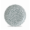 Plato postre redondo vitroporcelana Terrazzo Green 21,7 cm. Dudson TZGREVP81 (12 unidades)