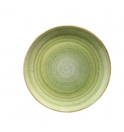 Plato llano porcelana Verde Therapy 25x2.5 cm. B928003Y (12 unidades)