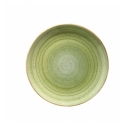 Plato llano porcelana Verde Therapy 25x2.5 cm. B928003Y (12 unidades)