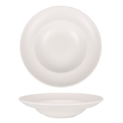 Plato llano gourmet porcelana decorado Atelier Ø 27x5.5 cm. B928008J (6 unidades)