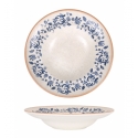 Plato pan gourmet porcelana decorado Laudum Ø 27x5.5 cm. B928008N (6 unidades)