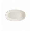 Fuente oval porcelana bone china Gourmet Blanco 24X14.2 CM. B928014 (6 unidades)