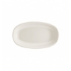 Ovale Quelle Porzellan Bone China Gourmet Weiß 24x14,2 cm. B928014 (6 Einheiten)
