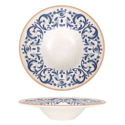 Plato rissoto porcelana decorado Laudum Banquet Ø 28x5.5 cm (6 unid.)