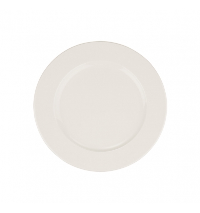 Plato postre porcelana Blanco Banquet Ø 21 cm. B928029 (12 unidades)