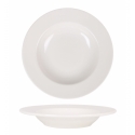 Plato hondo porcelana Blanco Banquet Ø 23 cm. B928031 (12 unidades)