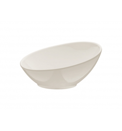 Inclined bolus white porcelain banquet 18cm. 40cl. B928038 (6 units)