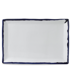 Bandeja de vitroporcelana rectangular Harvest Ink 34.5x23.3 cm. Dudson HVINDR341 (6 unidades)