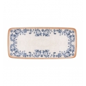 Bandeja rectangular porcelana decorado Laudum 34x15 cm. B928064N (6 unidades)