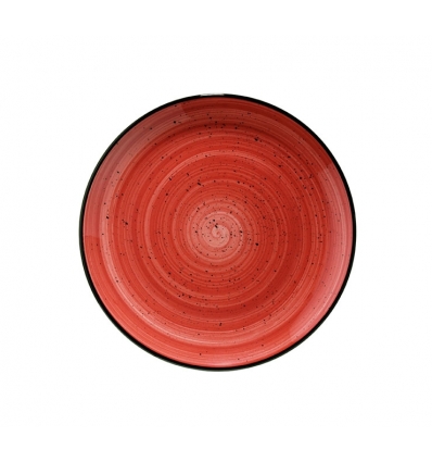 Porcelaine rouge Plaine Porcelaine Chine Gourmet Passion 27 cm. B928081 (12 unités)