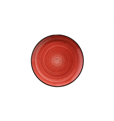 Pain rouge en porcelaine osse de porcelaine gourmet Passion 17 cm. B928085 (12 unités)