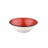 Bol Rojo porcelana bone china Gourmet Passion 16CM. 40CL. B928088 (12 unidades)