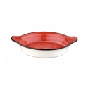 Egg plate Red Porcelain Bone China Red Passion 20 cm. B928091 (12 units)