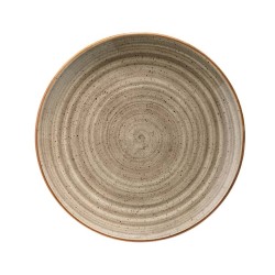 Plato presentación porcelana gourmet Terrain Ø 30 cm. B928111 (6 unidades)