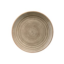 Plato llano gourmet porcelana gourmet Terrain Ø 27 cm. B928112 (12 unidades)