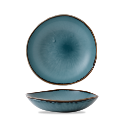 Plato hondo vitroporcelana Harvest Blue 26,4 cm. Dudson HVBLOGB11 (12 unidades)