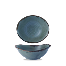 Bol para ensalada vitroporcelana Harvest Blue 19.9x16.8 cm. Dudson HVBLDB201 (6 unidades)