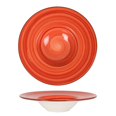 B928142  PLATO RISSOTO ø28CM TERRACOTA TERRACCOT          6 UNIDADES