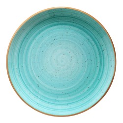 Plato presentación porcelana gourmet Acqua Ø 30 cm. B928144 (6 unidades)