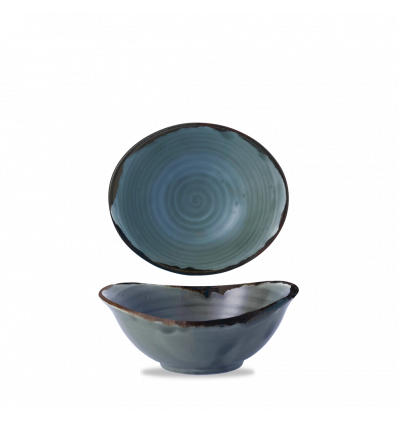 Bol para ensalada vitroporcelana Harvest Blue 17.4x14.7. Dudson HVBLDB171 (6 unidades