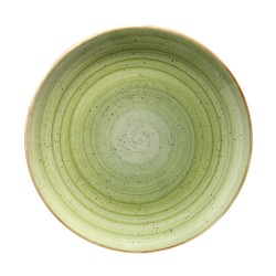 Plato postre porcelana Verde Therapy 21 cm. B928150 (12 unidades)