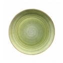 Plato pan porcelana Verde Therapy 17 cm. B928151 (12 unidades)