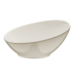 Bol inclinado de porcelana bone china 35cl. Ø 16x7cm. B928196 (12 unidades)