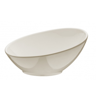 Bol inclinado de porcelana bone china 35cl. Ø 16x7cm. B928196 (12 unidades)