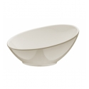 Bol inclinado de porcelana bone china 35cl. Ø 16x7cm. B928196 (12 unidades)