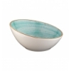 Bol inclinado Azul pocelana bone china Aqua 35cl. 16x7 cm. B928215 (12 unidades)