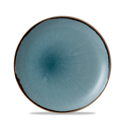 Plato postre redondo vitroporcelana Harvest Blue 21,7 cm. Dudson HVBLEVP81 ((12 unidades)
