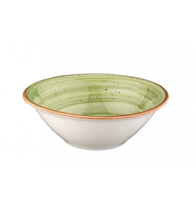 Ensaladera gourmet porcelana Verde Therapy 20 cm. B928227 (6 unidades)