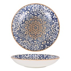 Ensaladera Alhambra: Porcelana Gourmet, Ø 28x5 cm (6 unidades)