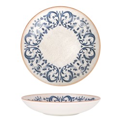 Ensaladera gourmet porcelana decorado Laudum 28x5 cm. B928249N (6 unidades)