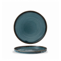 Plato llano vitroporcelana Harvest Blue 26 cm. Dudson HVBLWP261 (6 unidades)