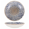 Ensaladera gourmet porcelana con decorado Alhambra Ø 25x5 cm. B928250E (6 unidades)