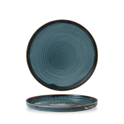 Plato llano vitroporcelana Harvest Blue 21 cm. Dudson HVBLWP211 (6 unidades)
