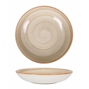 Plato hondo gourmet porcelana gourmet Terrain 23x 4 cm. B928251T (6 unidades)